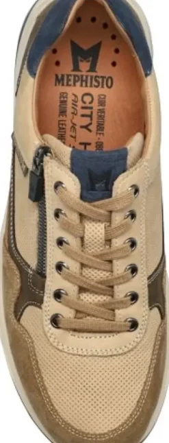 Mephisto - Bradley - 3623 - Cognac - Uitneembaar voetbed
