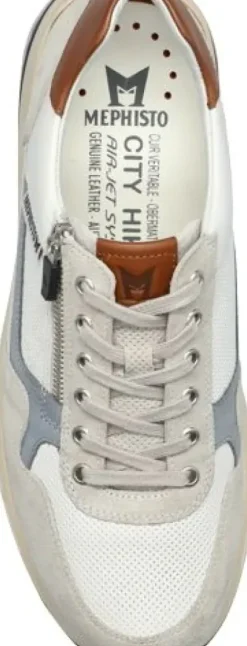 Mephisto - Bradley - 3661 - Wit - Uitneembaar voetbed