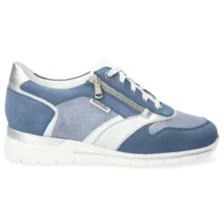 Mephisto - ca H wijdte - Ereen 6904 - Blauw - Uitneembaar voetbed