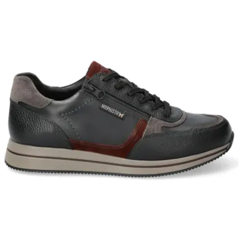 Mephisto - ca Wijdte H - Gilford - 5145995 - Zwart - Uitneembaar voetbed