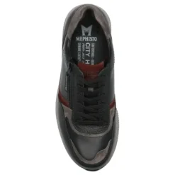 Mephisto - ca Wijdte H - Gilford - 5145995 - Zwart - Uitneembaar voetbed
