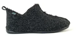 Qfit - Pisa - 3527 4 001 - Zwart - Wol gevoerd - Uitneembaar voetbed