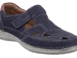 Seibel - Wijdte K - 43635 Anvers - 81-21-505 - Blauw - Uitneembaar voetbed