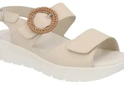 Solidus - Wijdte G - 48022 - Beige - Uitneembaar Voetbed