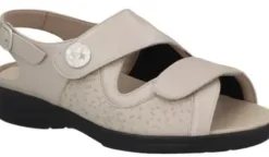 Solidus - Wijdte H - 73500 - Beige - Uitneembaar voetbed