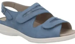 Solidus - Wijdte H - 73043 - Blauw - Uitneembaar voetbed