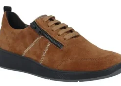 Solidus - Wijdte H - 56283 30572 - Cognac - Uitneembaar voetbed