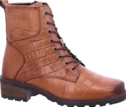 Solidus - Wijdte H/ K - 61000 30427 - Cognac - Uitneembaar voetbed
