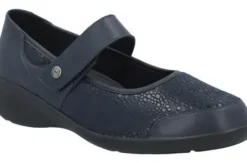 Solidus - Wijdte J - 26551 - Blauw - Uitneembaar Voetbed