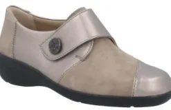Solidus - Wijdte J - 26428 40506 - Taupe - Uitneembaar voetbed