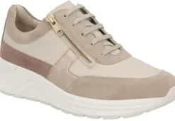 Solidus - Wijdte K - 59079 - Beige combi - Uitneembaar Voetbed