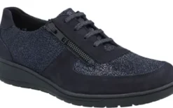 Solidus - Wijdte K - 29012 80394 - Blauw - Uitneembaar voetbed