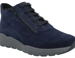 Solidus - Wijdte K - 66020 80395 - Blauw - Uitneembaar voetbed