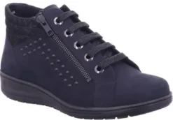 Solidus - Wijdte K - 29053 80352 - Blauw - Uitneembaar voetbed