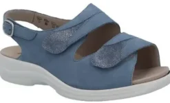 Solidus - Wijdte M - 74019 80447 - Jeans - Uitneembaar voetbed