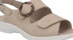 Solidus - Wijdte M - 74032 - Taupe - Uitneembaar voetbed