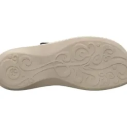 Think - 000078 7060 - Groen met beige - Uitneembaar voetbed