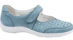 Waldlaufer - Wijdte H - 496325 191 263 - Jeans - Uitneembaar voetbed