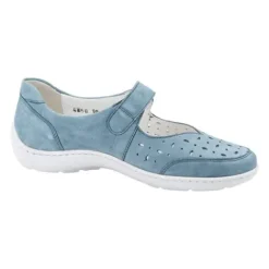 Waldlaufer - Wijdte H - 496325 191 263 - Jeans - Uitneembaar voetbed