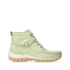 Wolky - 04700 Jump 20704 - Groen - Uitneembaar voetbed