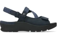Wolky - Lisse 03925 11821 - Blauw - Uitneembaar voetbed