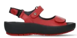 Wolky - Rio - 0332520 - Rood - Uitneembaar voetbed