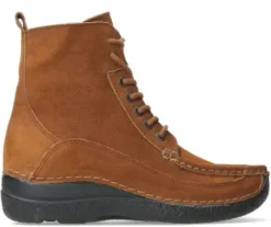 Wolky - Rollboot zip - 062311 430 - Cognac - Uitneembaar voetbed