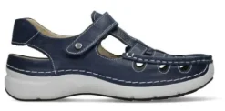 Wolky - Rolling Sun - 07204 35800 - Blauw - Uitneembaar voetbed
