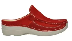 Wolky - Roll slide - 06202 - Rood - Uitneembaar voetbed