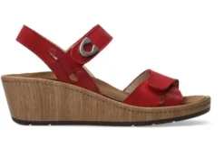 Wolky - 03552 36 500 - Rood - Uitneembaar voetbed