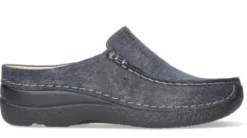 Wolky - Seamy Slide - 0625091 800 - Blauw - Uitneembaar voetbed