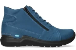 Wolky - Why - 0660611 804 - Blauw - Uitneembaar voetbed