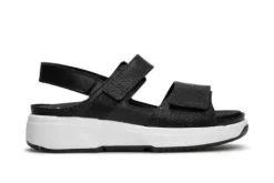 Xsensible - Aruba - 30700.5 - Zwart - Uitneembaar voetbed