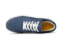 Xsensible - Wijdte H - Golden Gate Men - Blauw - Uitneembaar voetbed